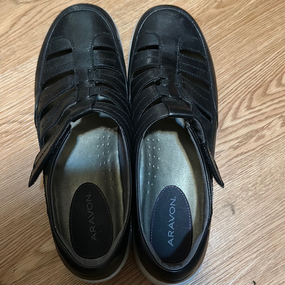 Black, Aragon shoes, size 41